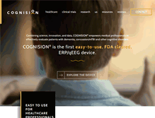 Tablet Screenshot of cognision.com